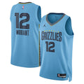 Memphis Grizzlies Jordan Statement Edition Swingman Jersey Light Blue Ja Morant Unisex | Stitched Jersey RTJS 11898 - image 1