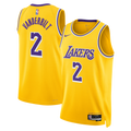 Los Angeles Lakers Icon Edition Swingman Jersey Gold Jarred Vanderbilt Unisex | Stitched Jersey RTJS 11885 - image 1