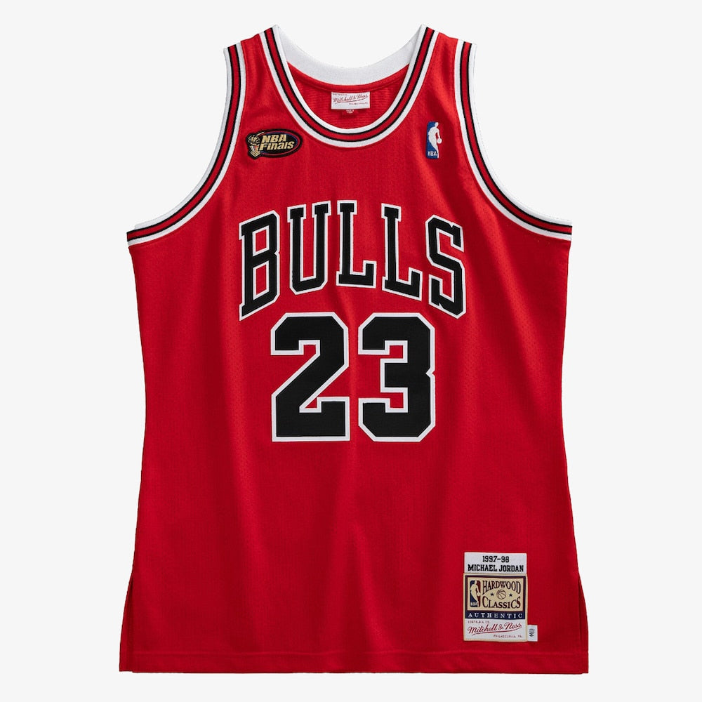 Chicago Bulls Jersey Road Finals Michael Jordan 1997 98 | Stitched Jersey RTJS 11866 - image 1
