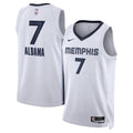 Memphis Grizzlies Association Edition Swingman Jersey White Santi Aldama Unisex | Stitched Jersey RTJS 11878 - image 1