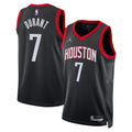 Houston Rockets Jordan Brand Statement Edition Swingman Jersey Black Kevin Durant Unisex | Stitched Jersey RTJS 11851 - image 1