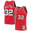 Bill Walton Red Portland Trail Blazers 1976 77 Hardwood Classics Swingman Player Jersey | Stitched Jersey RTJS 11857 - image 1