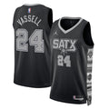 San Antonio Spurs Jordan Statement Edition Swingman Jersey Black Devin Vassell Unisex | Stitched Jersey RTJS 11852 - image 1