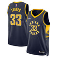Indiana Pacers Icon Edition Swingman Jersey Navy Myles Turner Unisex | Stitched Jersey RTJS 11850 - image 1