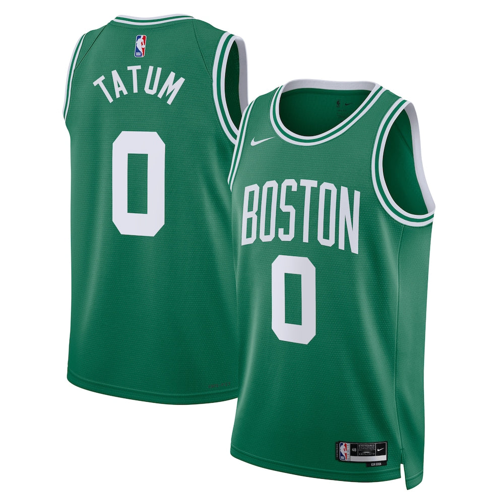 Boston Celtics Icon Edition Swingman Jersey Kelly Green Jayson Tatum Unisex | Stitched Jersey RTJS 11834 - image 1