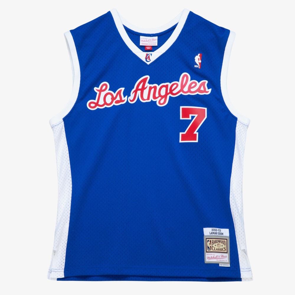 Los Angeles Clippers Swingman Jerseylamar Odom 2002 03 | Stitched Jersey RTJS 11806 - image 1