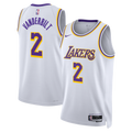 Los Angeles Lakers Association Edition Swingman Jersey White Jarred Vanderbilt Unisex | Stitched Jersey RTJS 11768 - image 1