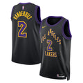Los Angeles Lakers 2025-26 City Edition Swingman Jersey Black Jarred Vanderbilt Unisex | Stitched Jersey RTJS 11779 - image 1