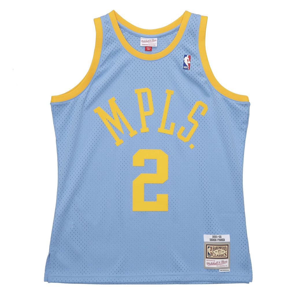 Los Angeles Lakers Derek Fisher Basketball Jersey - image 2