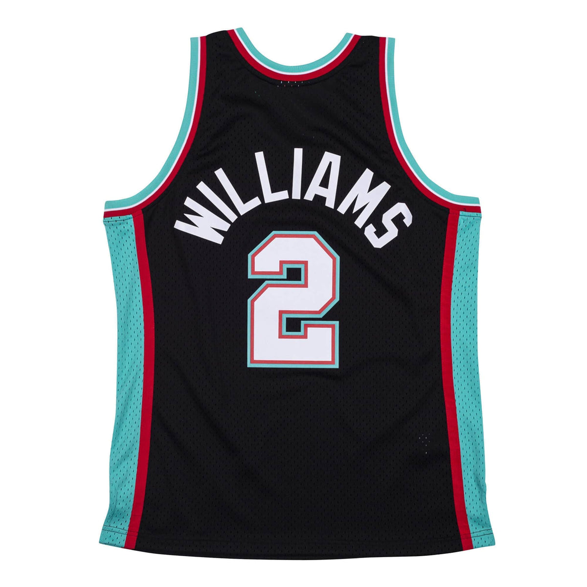 Memphis Grizzlies Jason Williams Black 2001-02 Hardwood Classics Swingman Jersey - image 1