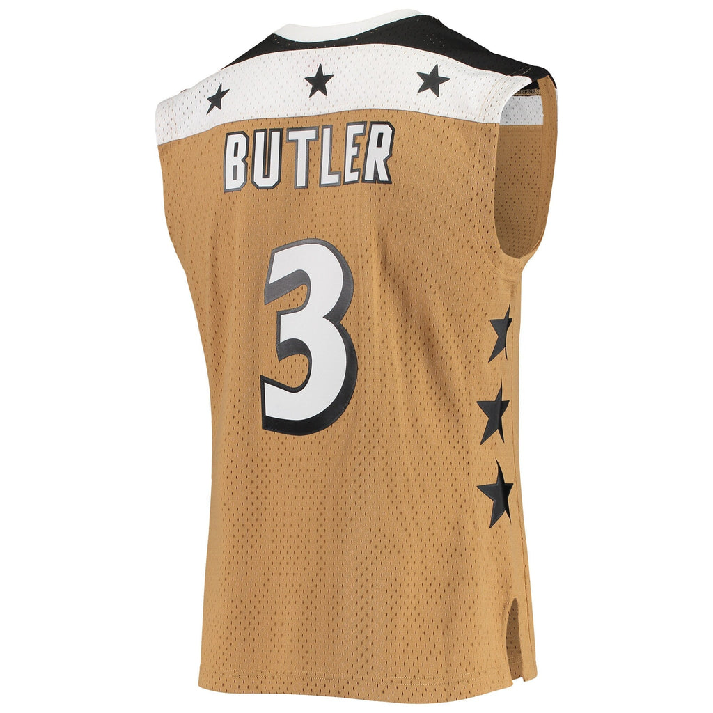 Men's Caron Butler Washington Wizards Mitchell & Ness 2007-08 Hardwood Classics Swingman Jersey - Gold - image 3