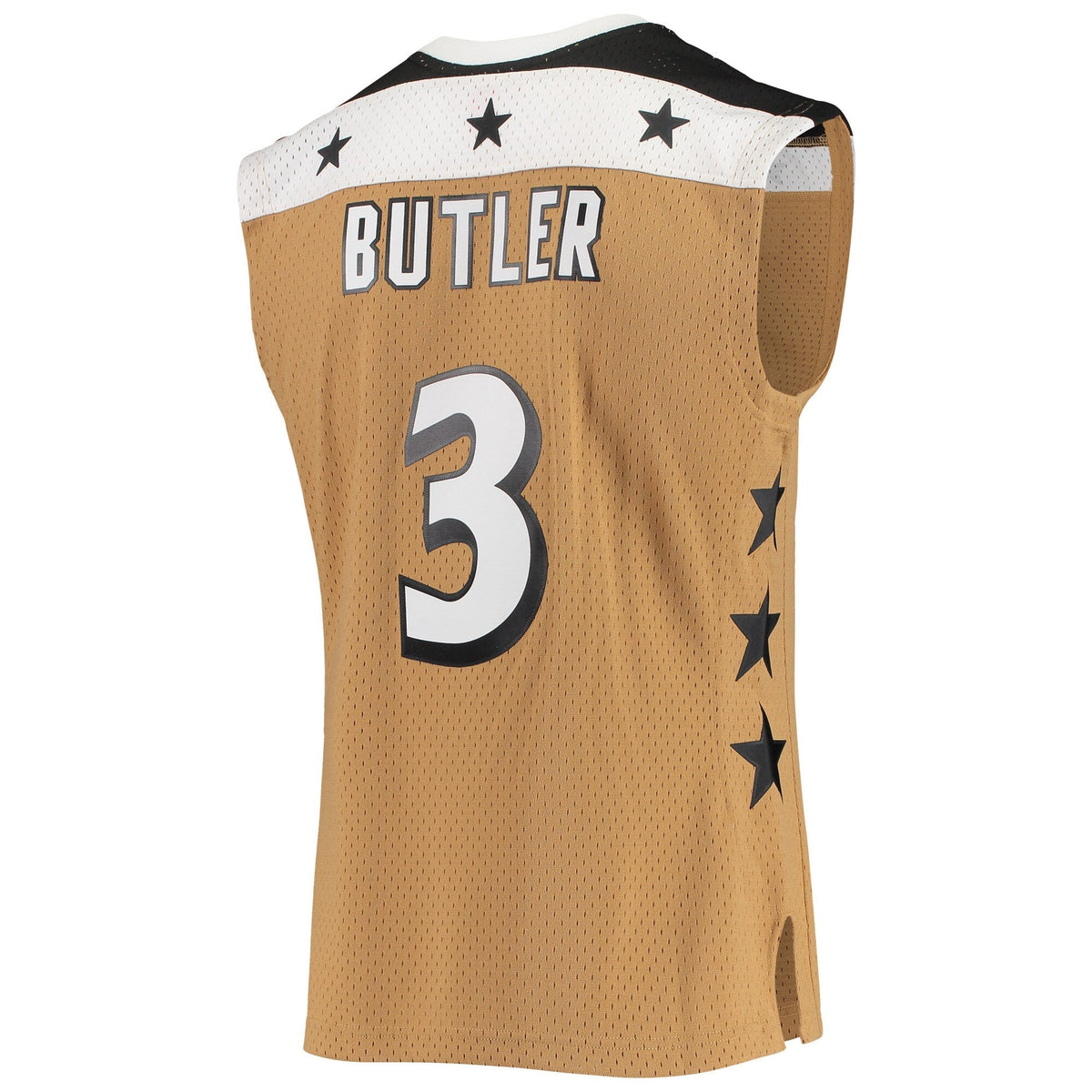 Men's Caron Butler Washington Wizards Mitchell & Ness 2007-08 Hardwood Classics Swingman Jersey - Gold - image 3