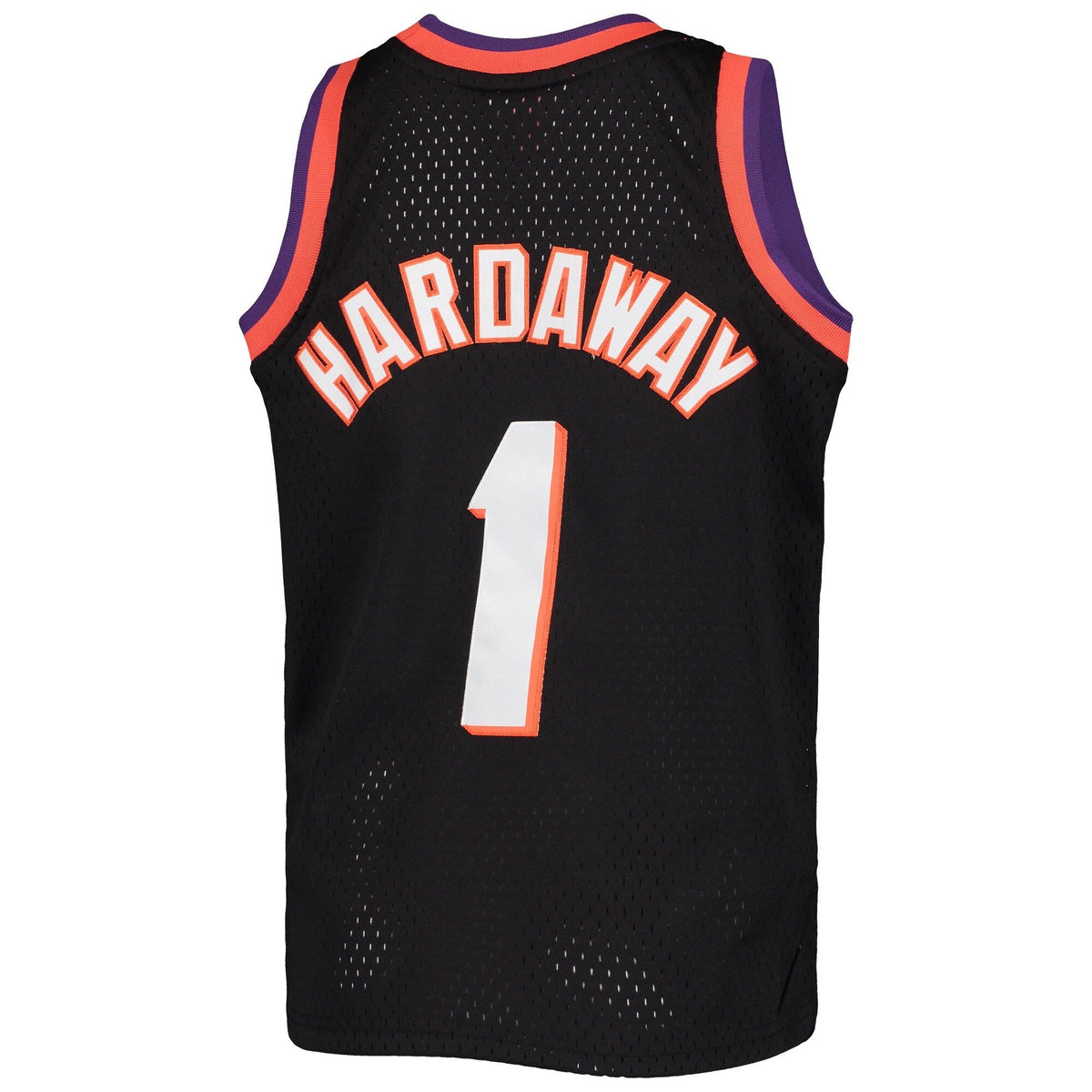 Phoenix Suns Anfernee "Penny" Hardaway Mitchell & Ness Black Hardwood Classics Swingman Jersey - image 3