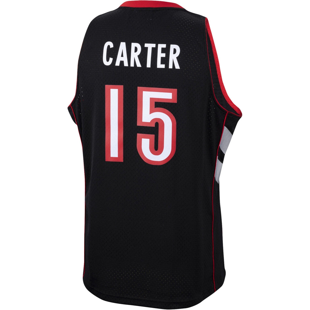 Men's Toronto Raptors Vince Carter Mitchell & Ness Purple 1999-2000 Hardwood Classics Swingman Jersey - image 3