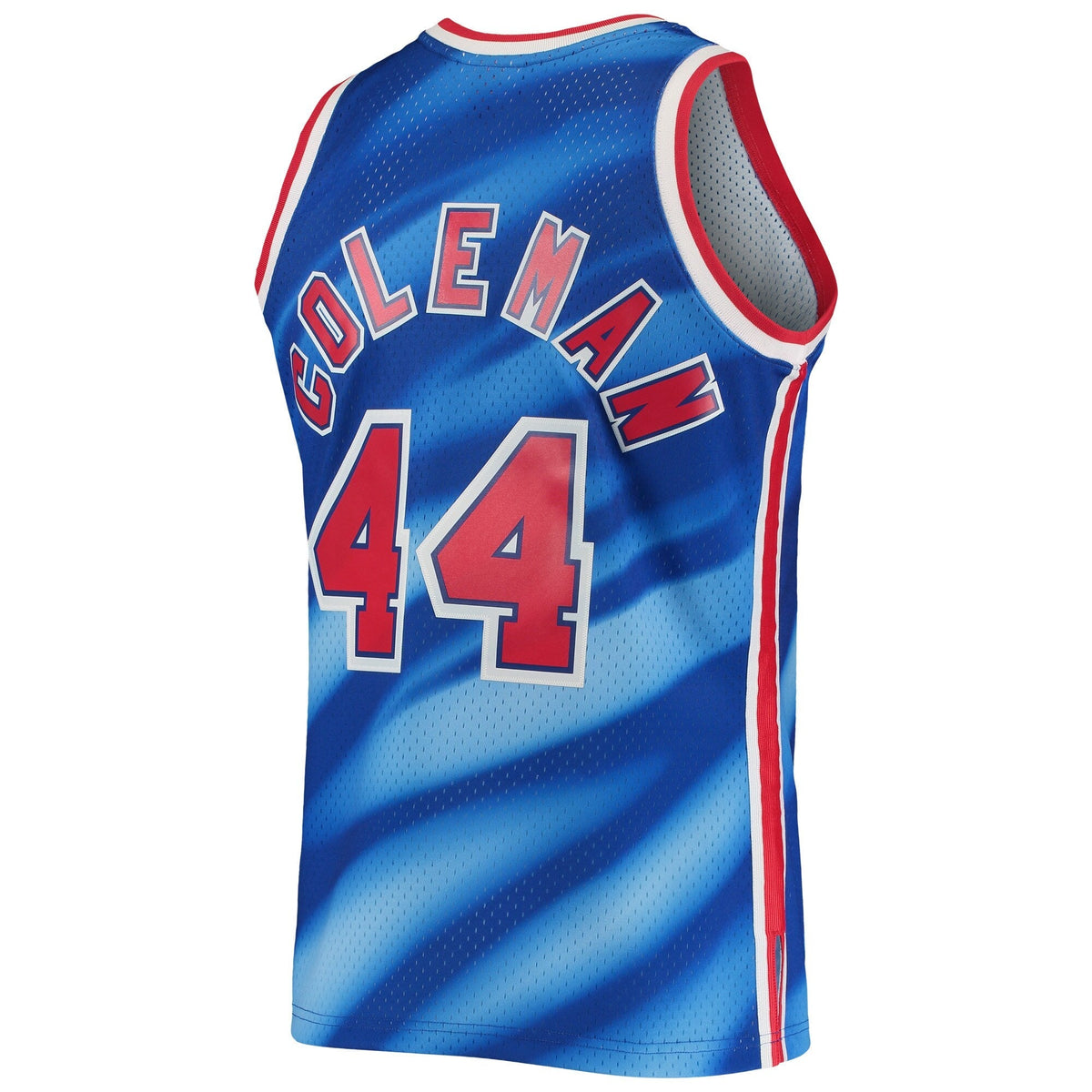 Men's Derrick Coleman New Jersey Nets Mitchell & Ness 1990-91 Hardwood Classics Swingman Jersey - Blue - image 3