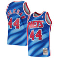 Men's Derrick Coleman New Jersey Nets Mitchell & Ness 1990-91 Hardwood Classics Swingman Jersey - Blue - image 1