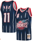 Houston Rockets Yao Ming Navy 2002-03 Hardwood Classics Swingman Jersey - image 1