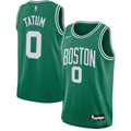 Boston Celtics Jayson Tatum Green Nike Swingman Icon Jersey - image 1