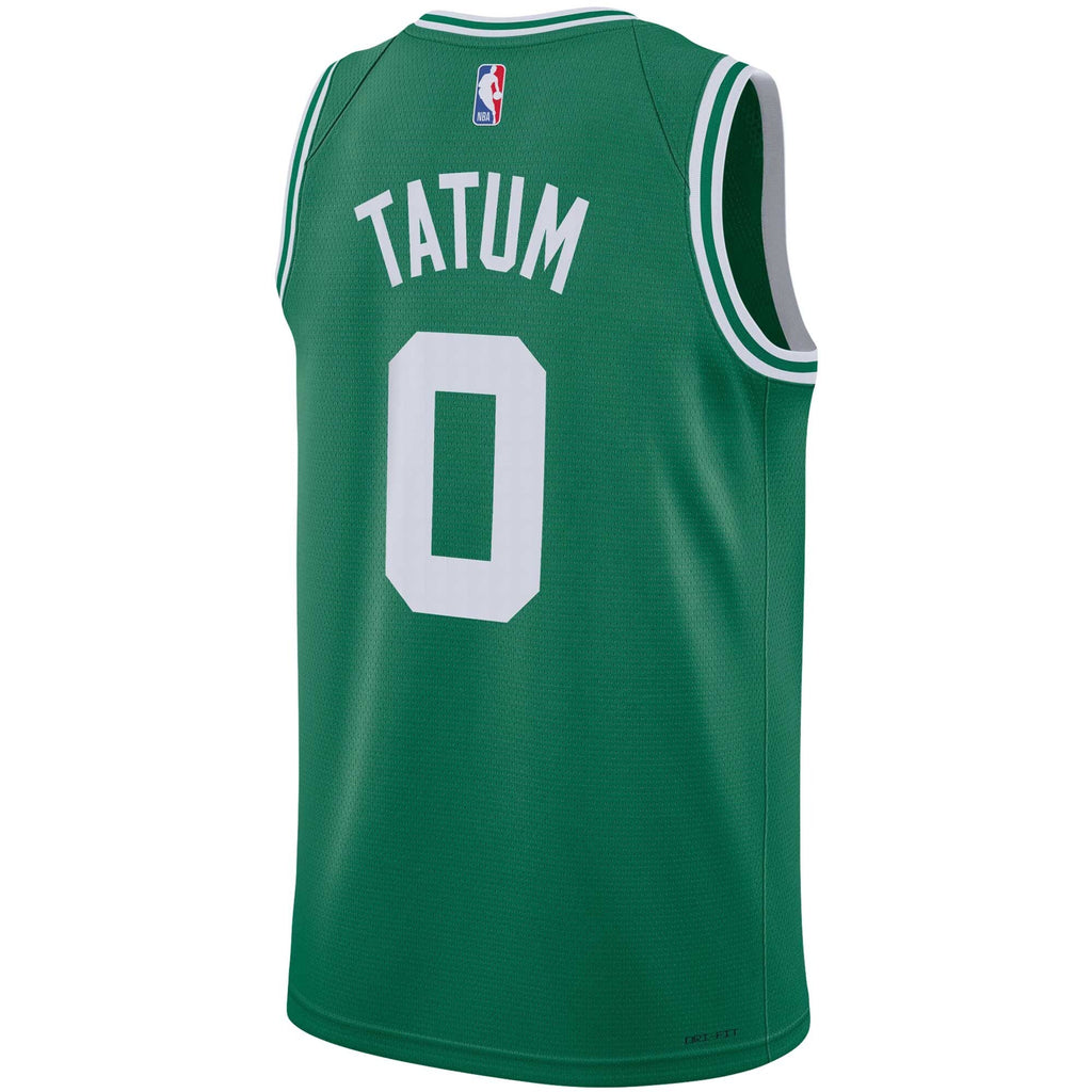 Boston Celtics Jayson Tatum Green Nike Swingman Icon Jersey - image 3