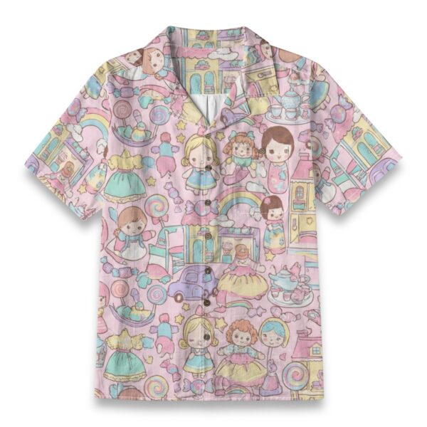Pastel Dollhouse Fantasy Cartoon Shirt – Toys Hawaiian Shirt